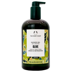 英国 THE BODY SHOP 橄榄沐浴露750ML 家庭装清爽保湿沐浴胶/露