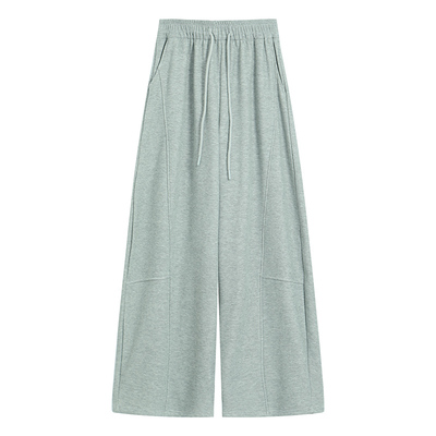 休闲糯米裤香蕉裤弯刀裤直筒阔腿