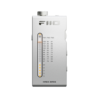 FiiO/飞傲RR11收音机便携式立体声FM调频校园广播频道手机小尾巴