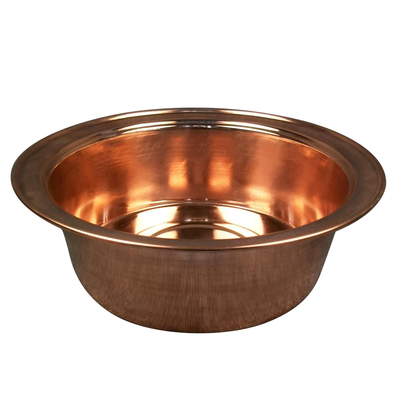 加厚复古足疗盆传统手工紫铜材质