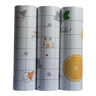 家用防油贴纸耐高温防水墙贴灶台瓷砖壁纸橱柜台面油烟机自粘墙纸