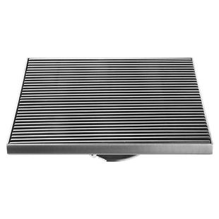 户外庭院地漏室外大口径花园露天阳台75 110管专用地漏防臭不锈钢