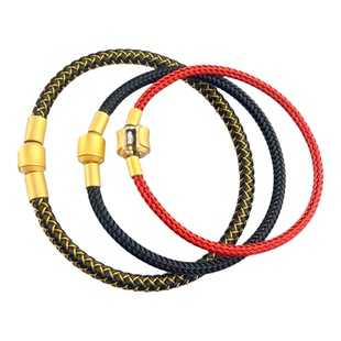 钢丝手绳5MM编织绳适用于周生家XL转运珠串珠替换3D转运珠4MM手链