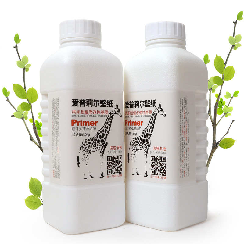 贴墙纸壁纸专用胶水辅料 渗透性基膜 可调糯米胶水 家装工装