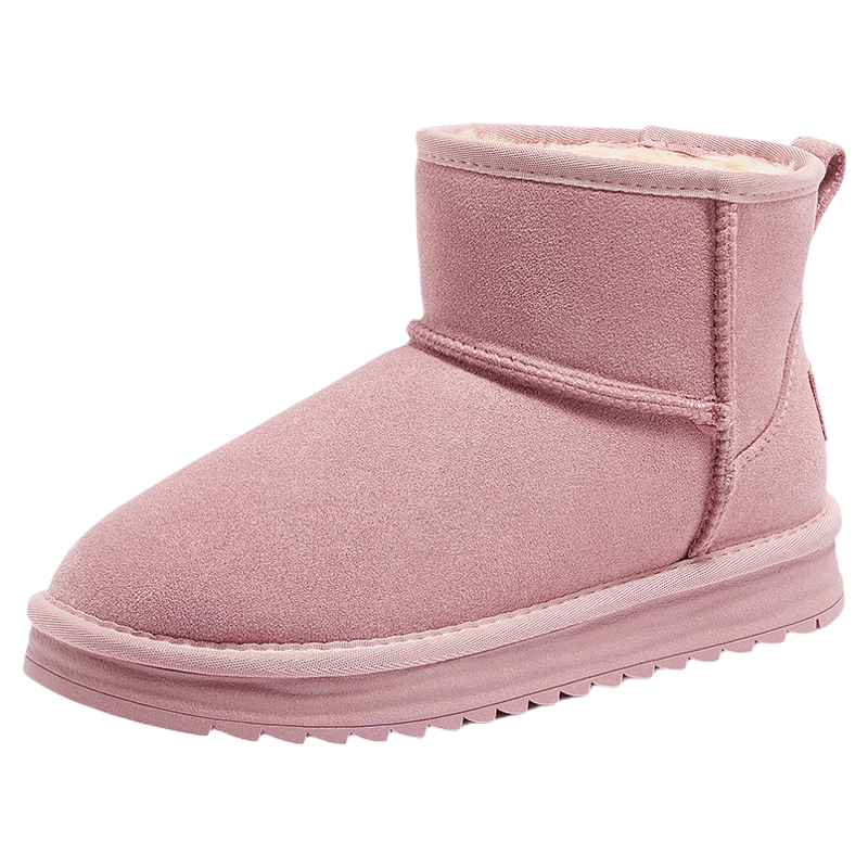 骆驼女鞋2025冬季新款加绒保暖雪地靴女款加厚东北棉鞋休闲短靴子