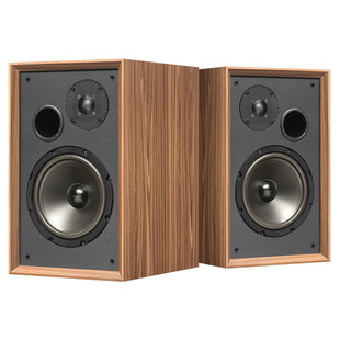 德宜美8寸二分频无源书架音箱hifi发烧级音箱前导向家用音响一对