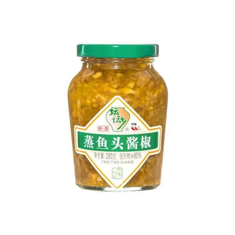 坛坛香蒸鱼头酱椒280克辣椒酱