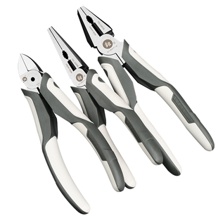 日本福冈进口钢丝钳老虎钳多功能万用电工钳子手钳德国尖嘴钳工具