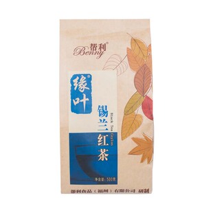帮利 英式伯爵红茶600克(60gX10包)CTC选努瓦纳锡兰红茶 茶包