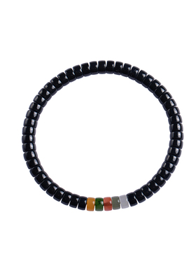 这款和田玉多宝手串美貌实用派！