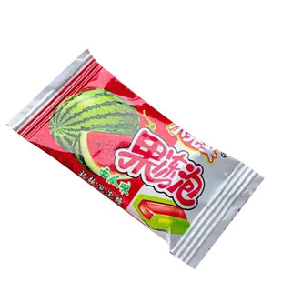 小光头果冻泡泡糖西瓜夹心口香糖桶装小卖部奖励儿童宿舍零食糖果