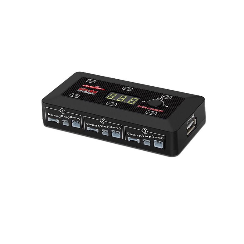 飞腾UP-S6航模玩具1S锂电池充电器一拖六电同充UPS6通道LIPO/LIHV
