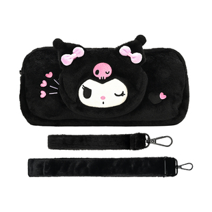 极想任天堂Switch2收纳包NS2毛绒保护套防尘可爱卡通大容量女生三丽鸥库洛米联名款主机游戏机配件新款