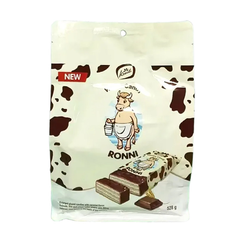 大牛威化俄罗斯原装进口夹心酥脆