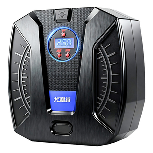 车载充气泵电动打气筒汽车用轮胎带测胎压便携式车用专用加气气泵