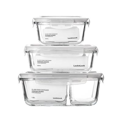 乐扣乐扣耐热玻璃保鲜盒饭盒