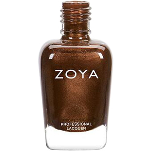 美国zoya指甲油秋季FOSTER棕褐色zp1003巧克力棕色不可剥免烤防水