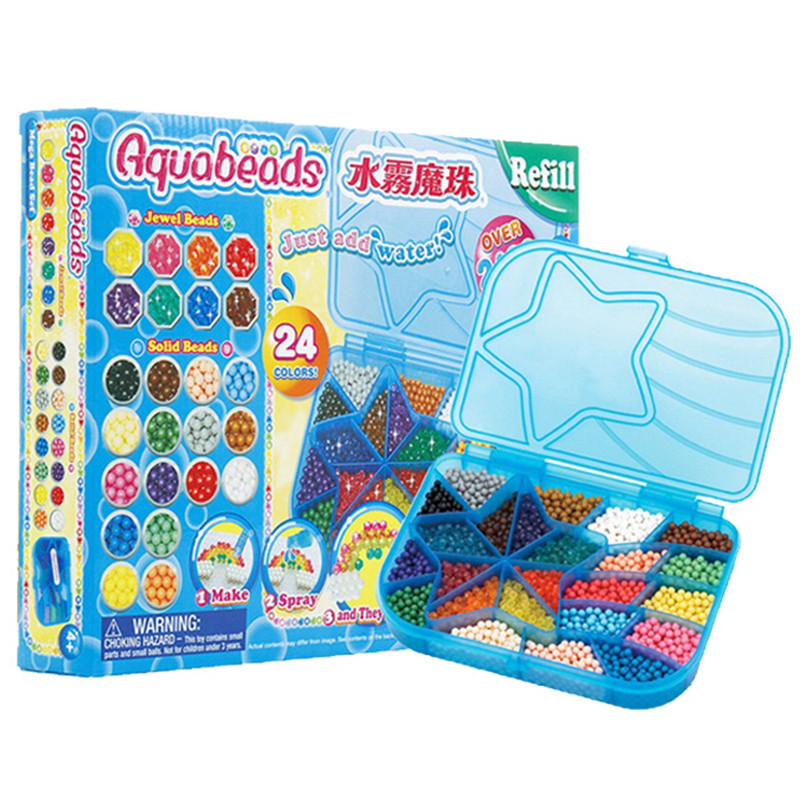 aquabeads补充装含图案卡无工具
