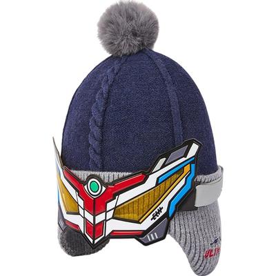 巴拉巴拉男童帽子宝宝保暖针织帽