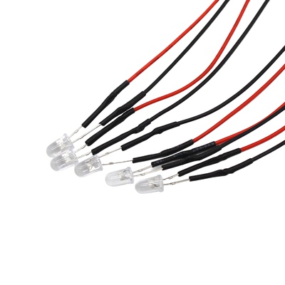 带线led模型灯发光二极管免焊接