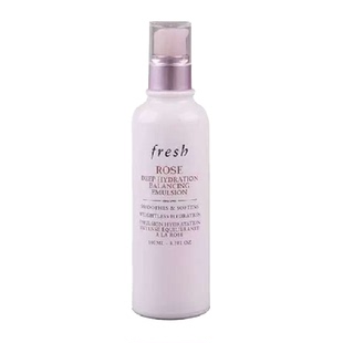 【下拉领淘金币更优惠】Fresh/馥蕾诗玫瑰密集保湿平衡乳100ml