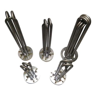 圆头美厨蒸饭箱电热管蒸饭机蒸饭柜蒸饭车加热管6KW9KW12KW380V