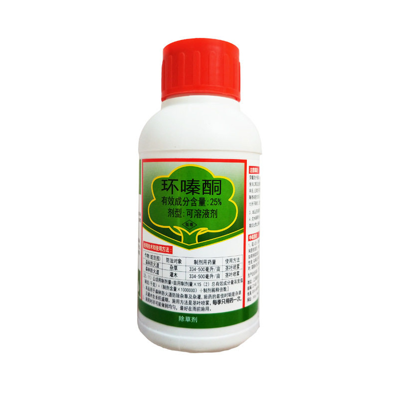 森泰5%环嗪酮杂草杂灌除草剂