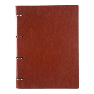 a4简约商务活页本防水可拆卸小清新笔记本定制logo定做记事本精致