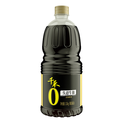千禾0头道生抽酿造酱油