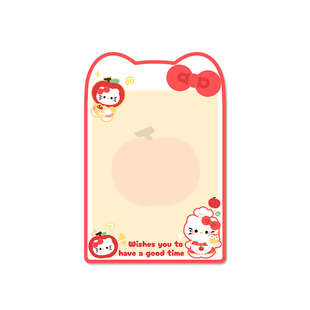 磁吸冰箱贴留言板可爱卡通创意新款KT白板可擦写备忘录提示磁吸板