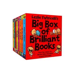小毛孩系列一根毛小脏孩英文原版绘本 Potty Big Little Leslie Patricelli 低幼儿童0-3岁纸板书 启蒙认知行为习惯培养情绪管理
