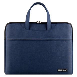 定制手提文件袋公文包牛津帆布休闲男办公收纳拉链资料电脑包女