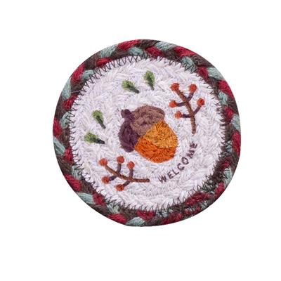 手工麻绳编织套装美式可爱杯垫