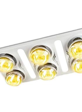 灯暖浴霸30X60集成吊顶嵌入式浴室卫生间多功能取暖器三合一6灯泡