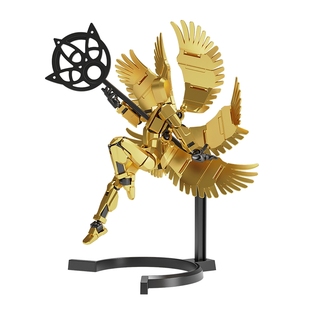 3d打印dummy13幸运多关节可动人偶六翼天使带翅膀小假人玩具男孩6