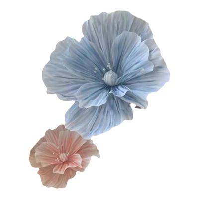 手绘纸花多种颜色可搭配