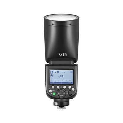 【入会送赠品】Godox神牛官方正品V1/V1Pro/V100闪光灯适用佳能索尼富士相机户外拍照高速同步专业机顶闪光灯