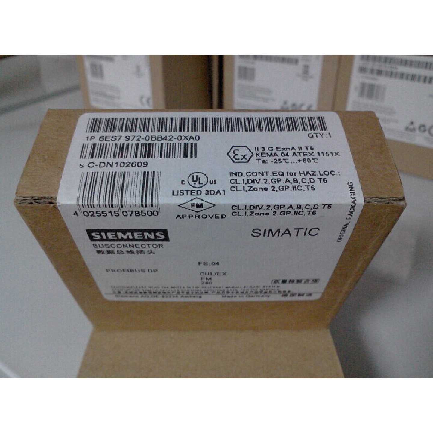 议价6ES7972-0BB42-0XA0 西门子RS485总线连接器 总线接头 总线插