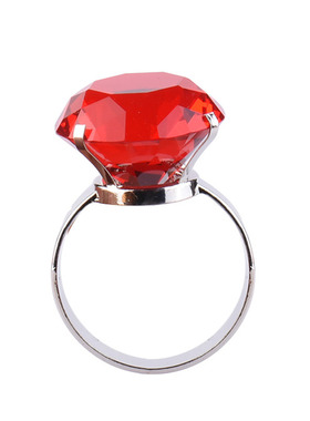 表白神器水晶超大钻戒玩具道具