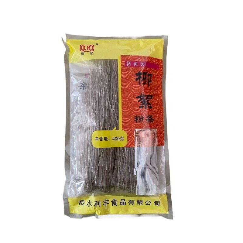 山东特产泗水柳絮红薯粉条400g*3袋