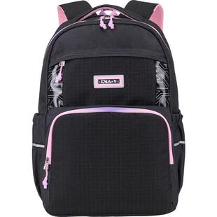 卡拉羊初中生书包男休闲高中生减负旅行背包轻便大容量女生双肩包