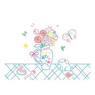 法式插画厨房台面沥水垫硅藻泥吸水速干洗手池咖啡机台面碗垫杯垫