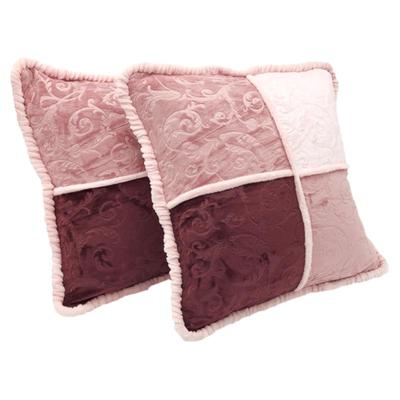 冬季加厚靠垫沙发办公室护腰枕套