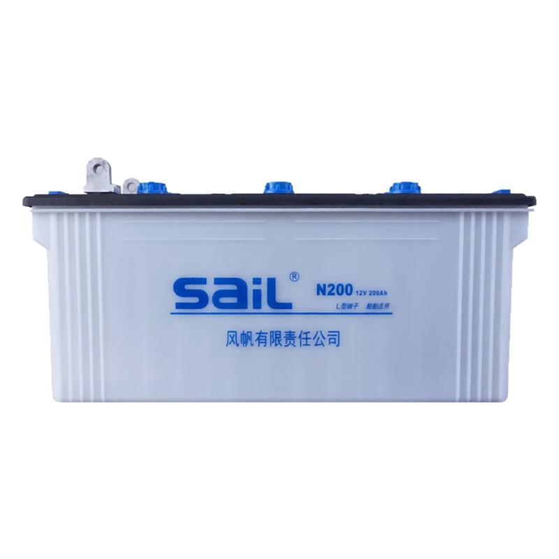 风帆有限责任公司 N200 船舶电池 L型端子 12V200Ah电池 带船检证