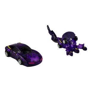 萌卡魔幻车神魔幻对决神奇历险记黑耀三头变形机器人男孩玩具盟卡