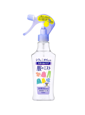 日本花王除味除皱喷雾衣物免洗柔顺剂除味防静电衣服免熨烫不留香