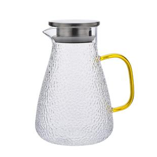 冷水壶玻璃耐高温家用客厅大容量凉水壶白开水杯套装耐热泡茶壶