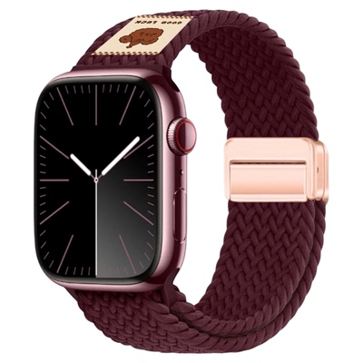 适用iwatch卡通音乐小狗小熊表带