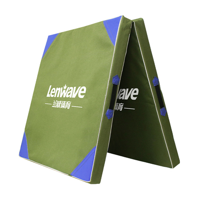 兰威体操垫两折叠牛津布珍珠棉