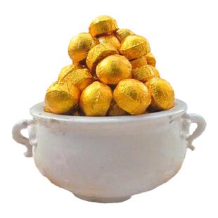 2011年云南勐库普洱茶迷你沱茶熟茶款凤轩聚宝盆小金沱散装300克